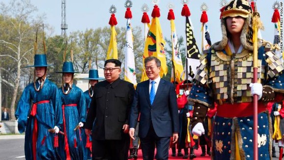 Thượng đỉnh liên Triều 2018: Lãnh đạo hai miền cam kết nỗ lực để đạt tiến triển trong đàm phán ảnh 11