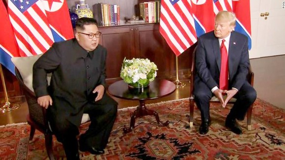 Hội nghị thượng đỉnh Mỹ - Triều Tiên: Lãnh đạo hai nước bắt đầu gặp nhau ảnh 3