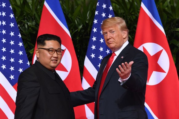 Hội nghị thượng đỉnh Mỹ - Triều Tiên: Lãnh đạo hai nước bắt đầu gặp nhau ảnh 2