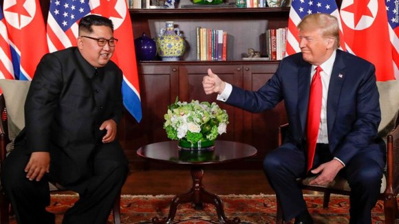 Hội nghị thượng đỉnh Mỹ - Triều Tiên: Lãnh đạo hai nước bắt đầu gặp nhau ảnh 7