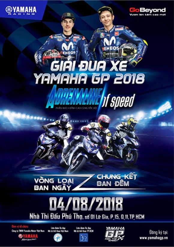 Giải đua xe Yamaha GP kết hợp đại hội Exciter Festival 2018 tại TPHCM ảnh 1