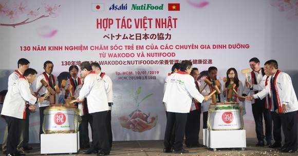 Công bố liện doanh giữa NutiFood với Tập đoàn Asahi của Nhật Bản ảnh 2