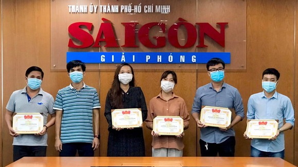 Trao Giải thưởng "Ngòi bút trẻ 2021" cho 5 phóng viên Báo Sài Gòn Giải Phóng