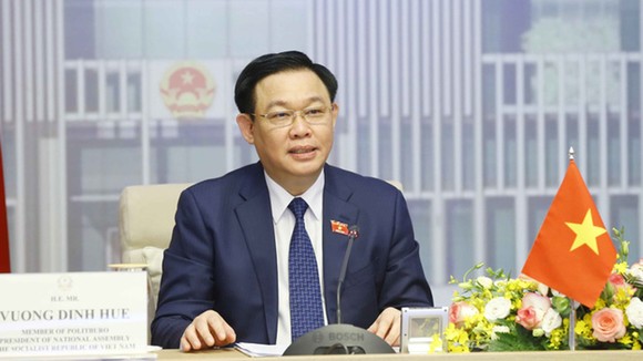 Đoàn Đại biểu Quốc hội Việt Nam do Chủ tịch Quốc hội Vương Đình Huệ dẫn đầu sẽ tham dự Đại hội đồng AIPA lần thứ 42 theo hình thức trực tuyến