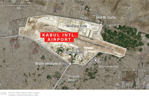 Nổ bom tại sân bay Kabul: 14 binh sĩ Mỹ thiệt mạng ảnh 1