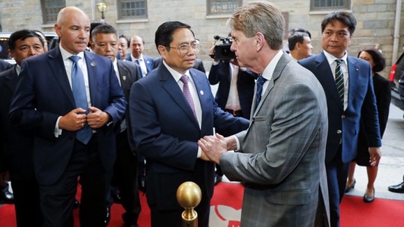 Thủ tướng Chính phủ Phạm Minh Chính thăm nơi Chủ tịch Hồ Chí Minh từng làm việc tại thành phố Boston, Hoa Kỳ ảnh 5