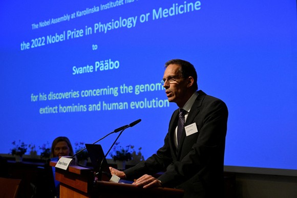 Nhà khoa học Thụy Điển Svante Paabo đoạt giải Nobel Y sinh 2022 ảnh 1