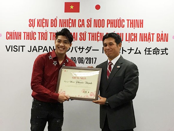 Ca sĩ Noo Phước Thịnh được bổ nhiệm làm đại sứ du lịch Nhật Bản ảnh 1