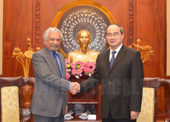 Bí thư Thành ủy TPHCM tiếp Trưởng đại diện UNDP Việt Nam ảnh 1