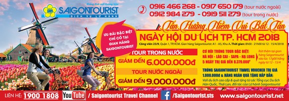Ưu đãi giảm giá tour và hàng ngàn quà tặng tại Ngày hội Du lịch TP.HCM 2018 ảnh 1