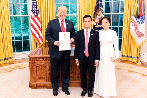 Tổng thống Donald J.Trump đánh giá cao bước phát triển của quan hệ Đối tác Toàn diện Việt Nam - Hoa Kỳ ảnh 1