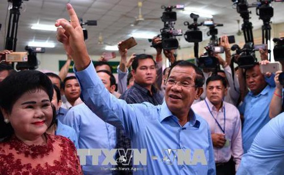Đảng Nhân dân Campuchia của Thủ tướng Samdech Techo Hun Sen đã giành đa số phiếu trong trong cuộc bầu cử hội đồng địa phương diễn ra ngày 26-5