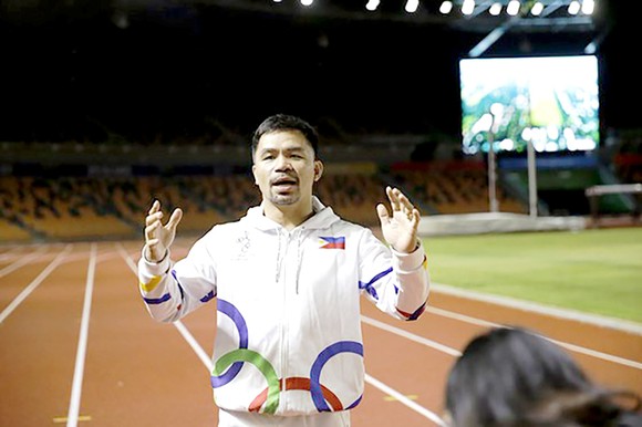 Huyền thoại Manny Pacquiao sẽ châm ngọn đuốc SEA Games 30