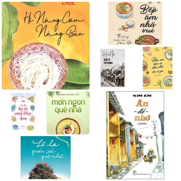 Một số ấn phẩm về ẩm thực Việt được ra mắt gần đây