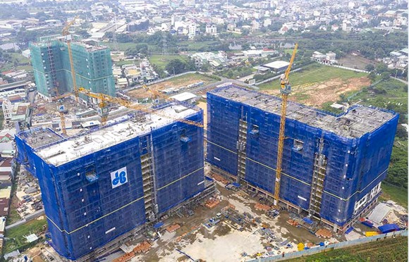 Hòa Bình cất nóc vượt tiến độ dự án Picity High Park ảnh 1