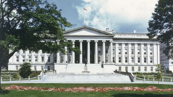 Trụ sở Bộ Tài chính Mỹ ở thủ đô Washington D.C. Ảnh: treasury.gov