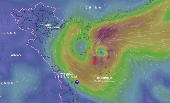 Bão số 9 di chuyển chủ yếu theo hướng Bắc Đông Bắc, suy yếu dần ảnh 2