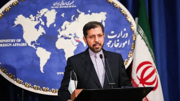 Người phát ngôn Bộ Ngoại giao Iran Saeed Khatibzadeh. Ảnh: Mehr News Agency