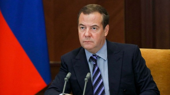 Phó chủ tịch Hội đồng An ninh Nga Dmitry Medvedev. Ảnh: RIA Novosti