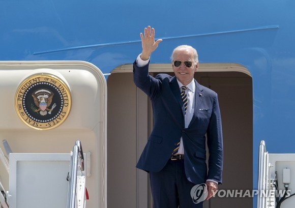 Tổng thống Mỹ Joe Biden thăm Đông Bắc Á. Ảnh: YONHAP