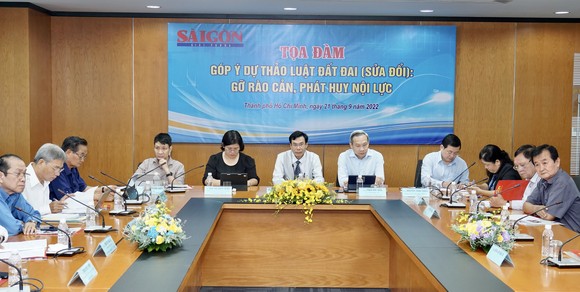 Báo SGGP tổ chức tọa đàm 'Góp ý Dự thảo Luật Đất đai (sửa đổi): Gỡ rào cản, phát huy nội lực' ảnh 1