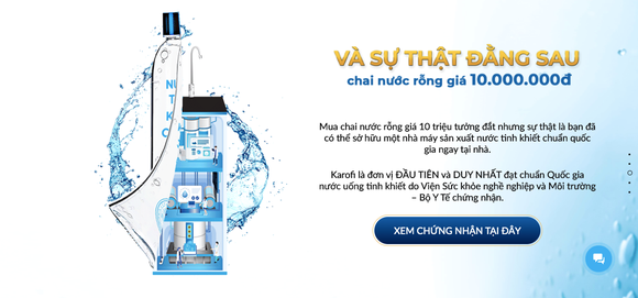 Chai nước giá 10 triệu đồng và chiến dịch truyền thông gây chú ý ảnh 3