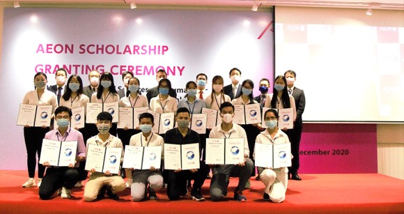 AEON tổ chức trực tuyến lễ trao học bổng lần thứ 12 cho sinh viên Việt Nam