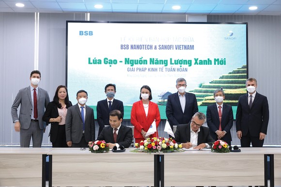 Sanofi Việt Nam và BSB Nanotech hợp tác dự án “Lúa gạo - nguồn năng lượng xanh mới” 
