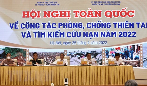Phó Thủ tướng Lê Văn Thành chủ trì hội nghị. Ảnh: TTXVN