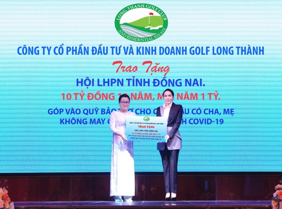 Golf Long Thành tài trợ 10 tỷ đồng cho chương trình 'mẹ đỡ đầu' tỉnh Đồng Nai ảnh 1