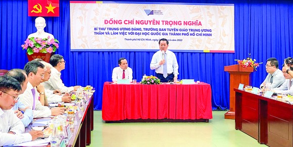 Khơi thông vướng mắc để Đại học Quốc gia phát triển mạnh mẽ hơn ảnh 1