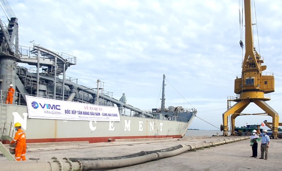 Cảng Hậu Giang ngày càng đóng vai trò quan trọng trong hệ thống cảng ĐBSCL. 