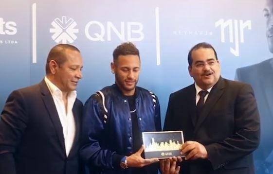 Neymar chính thức trở thành đại sự thương hiệu toàn cầu cho Ngân hàng quốc gia Qatar