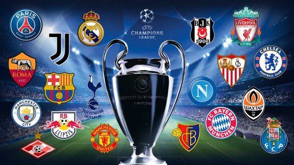 Lịch thi đấu Champions League ngày 6-3, vòng 1/8 (Cập nhật ngày 6-3)