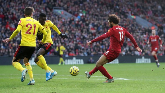 Liverpool - Watford 2-0: Mo Salah tỏa sáng với cú đúp ảnh 5