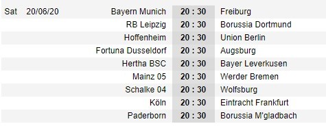 Bundesliga công bố lịch thi đấu 9 vòng cuối cùng ảnh 9