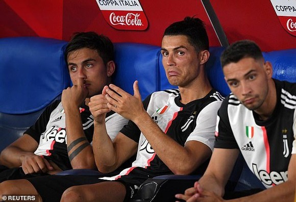 Ronaldo gây thất vọng trong cả 2 trận Cúp nước Ý