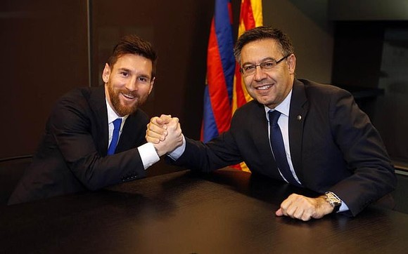 Cựu chủ tịch Barcelona Bartomeu phủ nhận việc rò rỉ hợp đồng trị giá 555 triệu euro của Lionel Messi ảnh 1