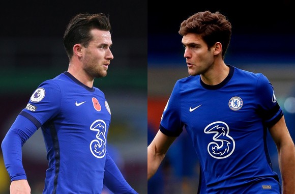Ben Chiwell và Marcos Alonso