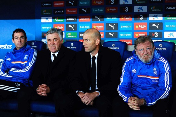 Zidane đã trưởng thành khi làm trợ lý cho Carlo Anc3elotti