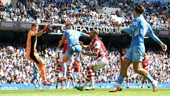 Man.City – Arsenal 5-0: Ferran Torres lập cú đúp, The Citizens vùi dập Pháo thủ ảnh 7