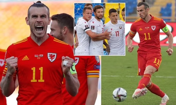 Gareth Bale ghi hat-trick giúp Xứ Wales thắng ngược Belarus ảnh 1