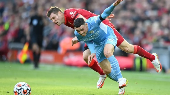 Liverpool – Manchester City 2-2: Vũ điệu Salah và Mane, đòn sát thủ Foden và De Bruyne ảnh 5