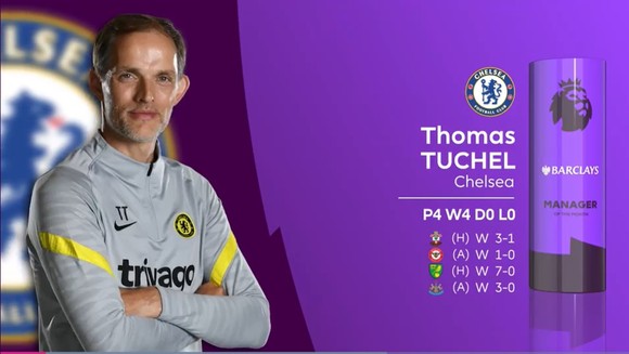 Thomas Tuchel được Premier League vinh danh