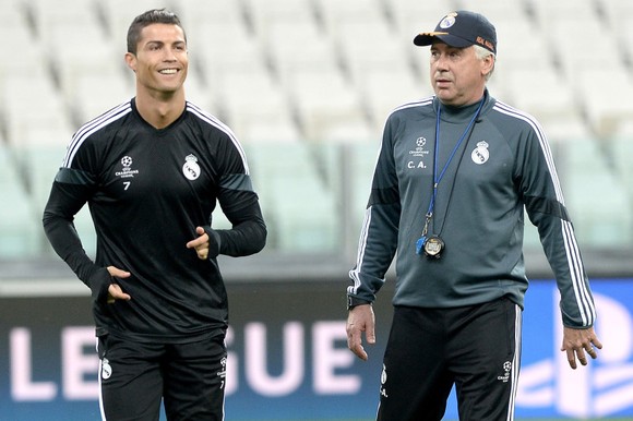 Ronaldo và Ancelotti thời còn ở Real Madrid