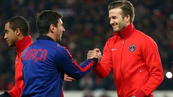 Beckham muốn đưa Messi sang MLS
