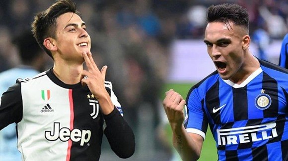 Dybala (trái) và Martinez là hai niềm hy vọng lớn của Juventus và Inter