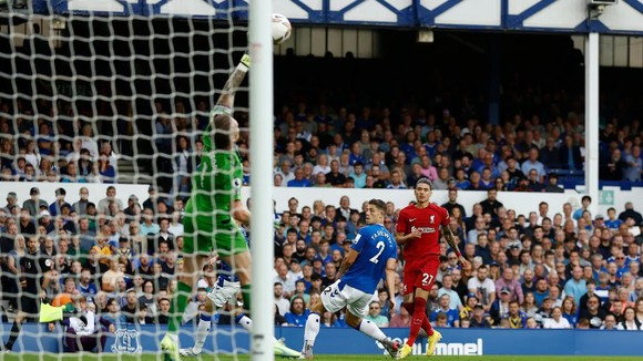 Everton cầm hòa Liverpool trong trận cầu kịch tính của cột dọc và xà ngang ảnh 4