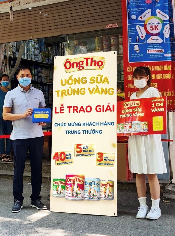 Nhiều khách hàng đã 'uống sữa Ông Thọ, trúng vàng' ảnh 1