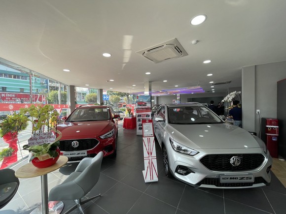Bước sang tháng 11, hãng xe mở thêm showroom và duy trì chính sách khuyến mãi đối với khách hàng - Ảnh: MG
